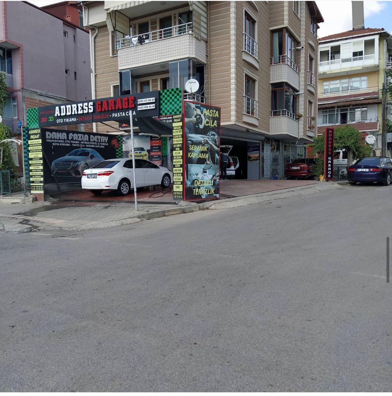ADDRESS GARAGE OTO YIKAMA - DERİNCE/ KOCAELİ
