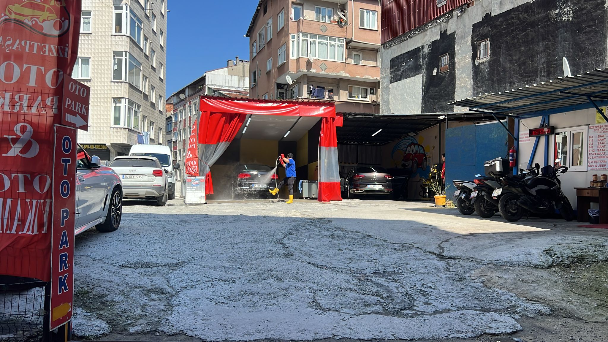 İZZETPAŞA OTOPARK OTO YIKAMA - ŞİŞLİ / İSTANBUL